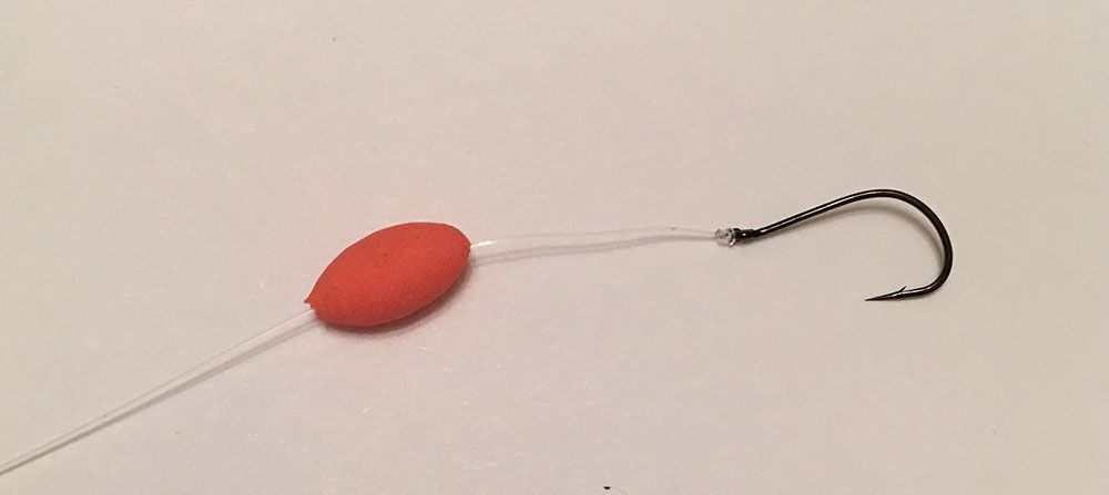 Sabpolo Wormer Hook and Tronixpro Oval Floating Bead