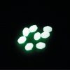 Vercelli Soft Oval Glow Beads - Green | XXLarge | 10 x 7mm | 6 Per Pack