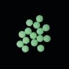 Vercelli Soft Round Glow Beads - Green | XLarge | 6mm | 9 Per Pack