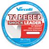 Vercelli Tapered Leaders - Transparent | 0.18 - 0.57mm | 10 Per Pack
