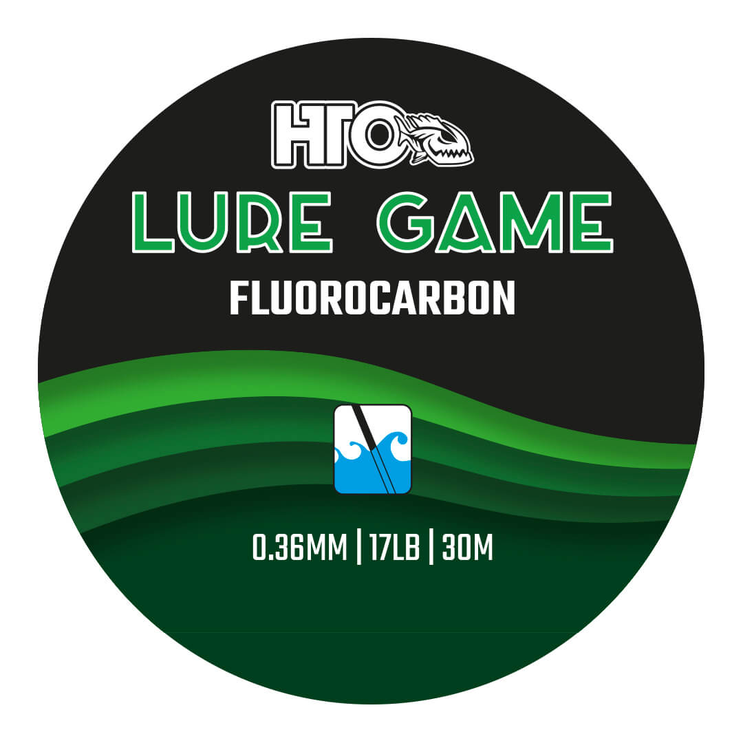 HTO Lure Game Fluorocarbon, 0.36mm, 17lb