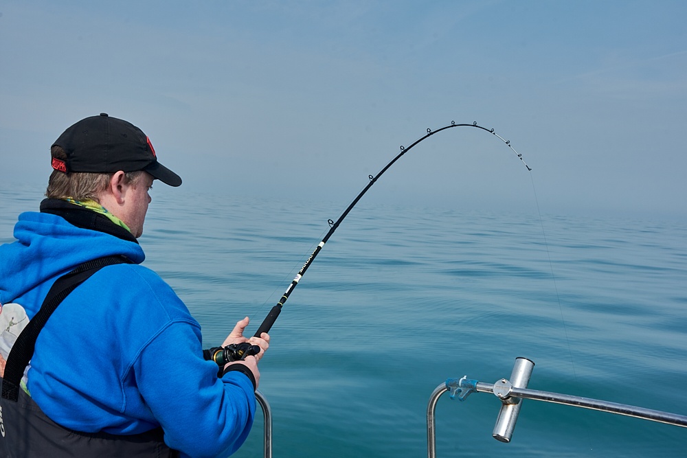 Boat Fishing for Tope - Tronix Fishing