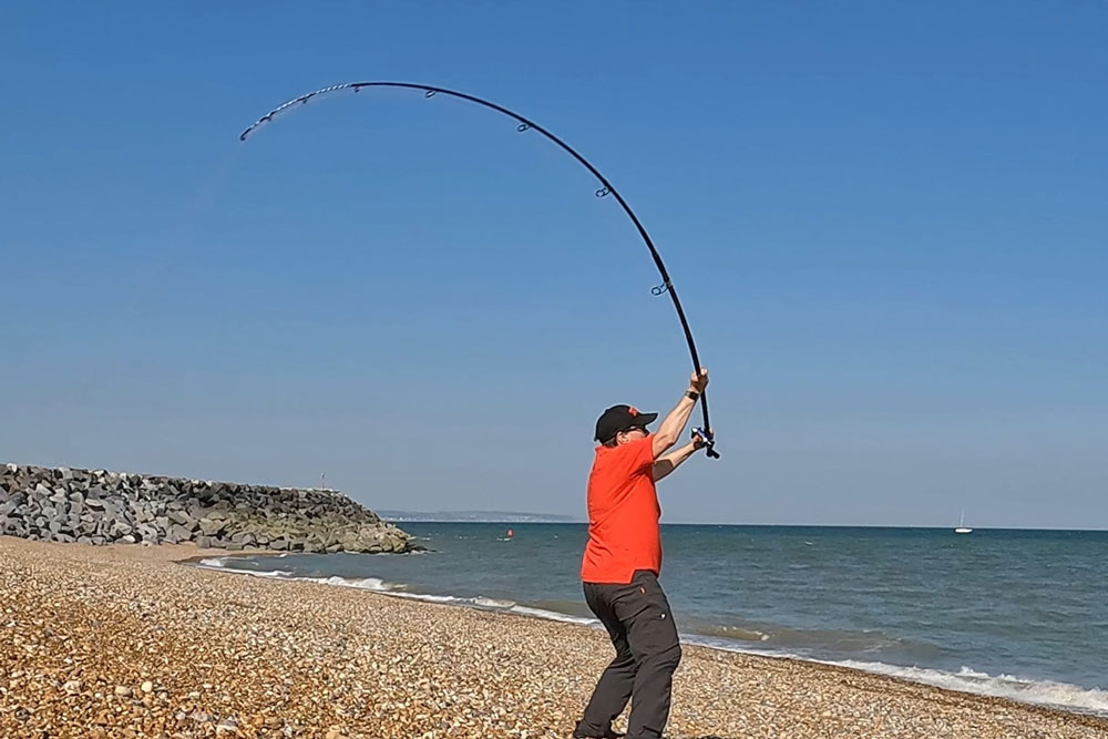 12ft Rovex Specialist 6-12kg 4 Piece Travel Beach Fishing Rod